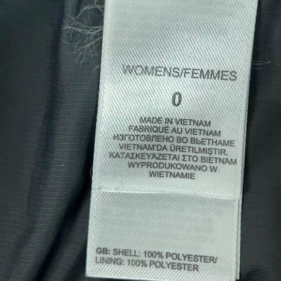 North Face Skirt Womens 0 Black Primaloft Quilted Insulated Hiking Skiing Gorp - Picture 7 of 8